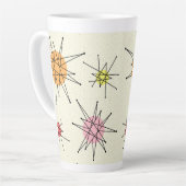 Midden eeuw Franciscaanse Starburst 7 Latte Mok (Linkerhoek)