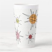 Midden eeuw Franciscaanse Starburst 8 Latte Mok (Voorkant)