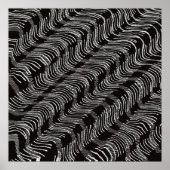 Midden eeuw geometrisch abstract minimalistisch pa poster (Voorkant)