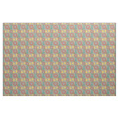 Midden Eeuw Grijs Geometrisch Stof (Fat Quarter)