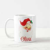 Midden-Eeuw  Kerstman Custom Christmas Koffiemok (Links)