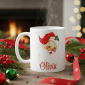 Midden-Eeuw  Kerstman Custom Christmas Koffiemok