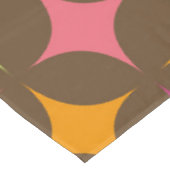 Midden eeuw Kleurrijke Retro Starbursts patroon Tafelkleed (Gekanteld)