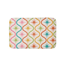 Midden eeuw kleurrijke sterrenbeelden op één patro