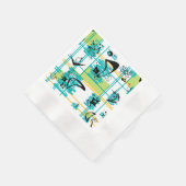 Midden eeuw Madras Servet (Hoek)