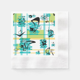 Midden eeuw Madras Servet