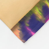 Midden eeuw Mardi Gras Vrouw met een Martini Fleece Deken (Hoek)