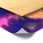 Midden eeuw Mardi Gras Vrouw met een Martini Poster (Hoek)