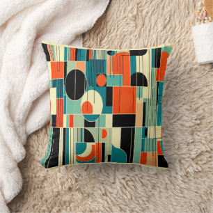 Midden eeuw modern abstract decoratiekussen kussen