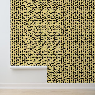 Midden-Eeuw Modern Abstract kralenpatroon: Retro Behang