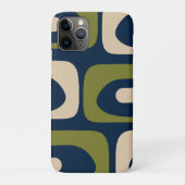 Midden Eeuw Modern Abstract Minimalistisch Case-Mate iPhone Case (Achterkant)