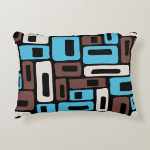 Midden eeuw modern abstract patroon accent kussen