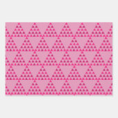 midden eeuw modern abstract retro geometrisch zwar inpakpapier vel (Voorkant 2)