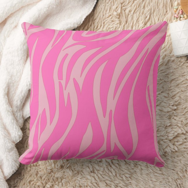 midden eeuw modern abstract retro roze kussen (Deken)