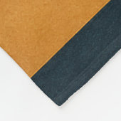 Midden eeuw modern abstracte zon en bogen fleece deken (Hoek)