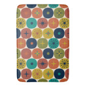 Midden eeuw Modern Atomic Future Retro Patroon Badmat (Voorkant Verticaal)