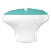 Midden eeuw Modern Atomic Starburst Retro Minimal Keramische Knop (Zijkant)