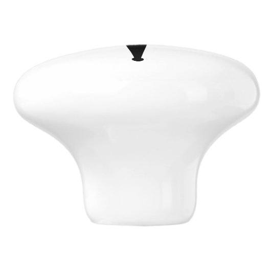 Midden eeuw Modern Atomic Starburst Retro Minimal Keramische Knop (Zijkant)