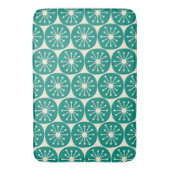 Midden eeuw modern atoomstippen retro patroon badmat (Voorkant Verticaal)