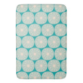 Midden eeuw modern atoomstippen retro patroon badmat (Voorkant Verticaal)