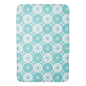 Midden eeuw modern atoomstippen retro patroon  badmat (Voorkant Verticaal)