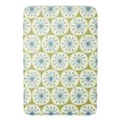 Midden eeuw modern atoomstippen retro patroon badmat (Voorkant Verticaal)