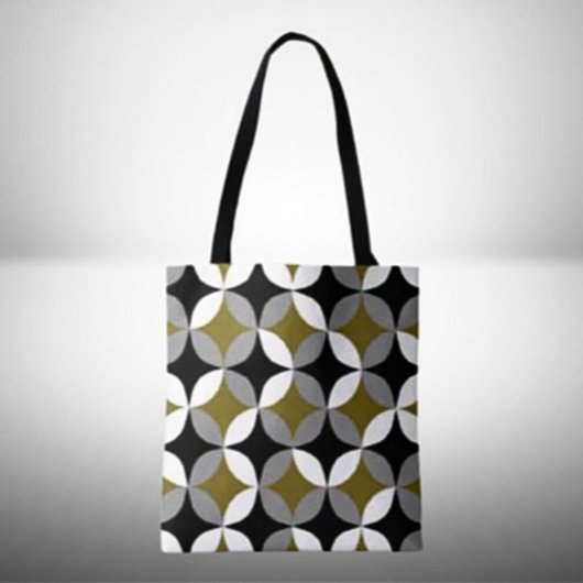 Midden eeuw modern - boodschappentas tote bag