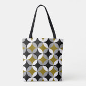 Midden eeuw modern - boodschappentas tote bag (Achterkant)