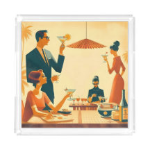 Midden eeuw modern De Martini Cocktail Critici