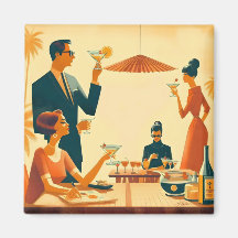 Midden Eeuw Modern De Martini Cocktail Critici