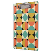 Midden eeuw modern geometrisch abstract klembord (Links)