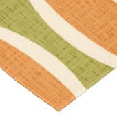 Midden-eeuw modern geometrisch ovaal patroon tafelkleed (Gekanteld)