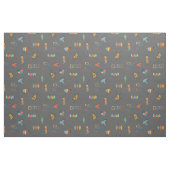 Midden Eeuw Modern Gestructureerd Donkergrijs Stof (Fat Quarter)