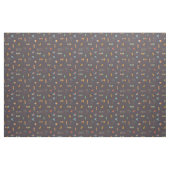 Midden Eeuw Modern Getextureerd Donkerbruin Stof (Yard (91,4 cm))