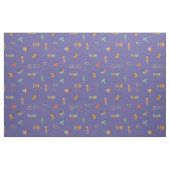 Midden Eeuw Modern Getextureerd Medium Paars Stof (Fat Quarter)
