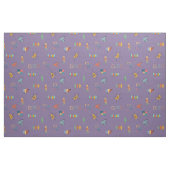 Midden Eeuw Modern Getextureerd Paars Stof (Fat Quarter)
