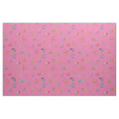 Midden Eeuw Modern Getextureerd Roze Stof (Fat Quarter)