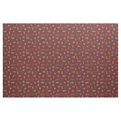 Midden Eeuw Modern Getextureerde Sangria Stof (Yard (91,4 cm))