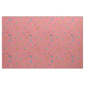 Midden Eeuw Modern Getextureerde Watermeloen Stof (Fat Quarter)