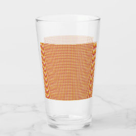 Midden eeuw modern herhalingspatroon glas