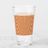 Midden eeuw modern herhalingspatroon glas (Voorkant)