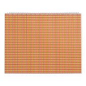 Midden eeuw modern herhalingspatroon kalender (Hoes)