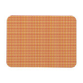 Midden eeuw modern herhalingspatroon magneet (Horizontaal)