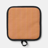 Midden eeuw modern herhalingspatroon pannenlap (Voorkant)