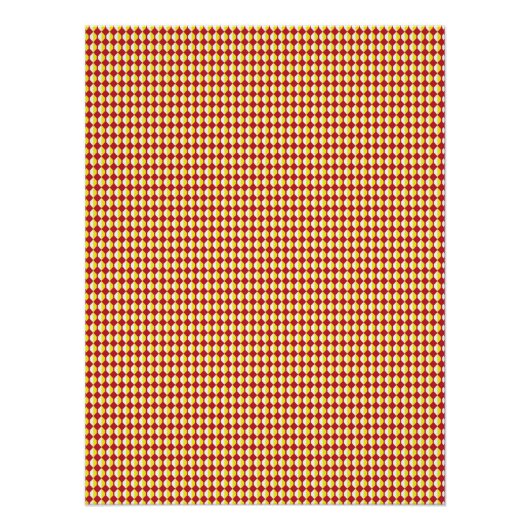 Midden eeuw modern herhalingspatroon perfect poster (Voorkant)