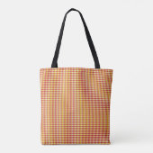 Midden eeuw modern herhalingspatroon tote bag (Achterkant)