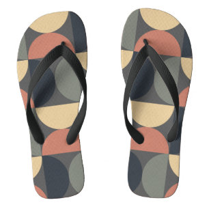 Midden Eeuw Modern Houtskool Zalm Teenslippers
