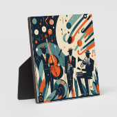 Midden Eeuw Modern Jazz Age Trio Fotoplaat (Voorkant)