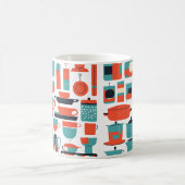 Midden-eeuw modern keukenontwerp koffiemok (Center)