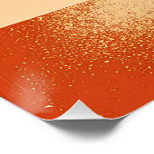 Midden eeuw modern kleur blok Martini kunst Perfect Poster (Hoek)